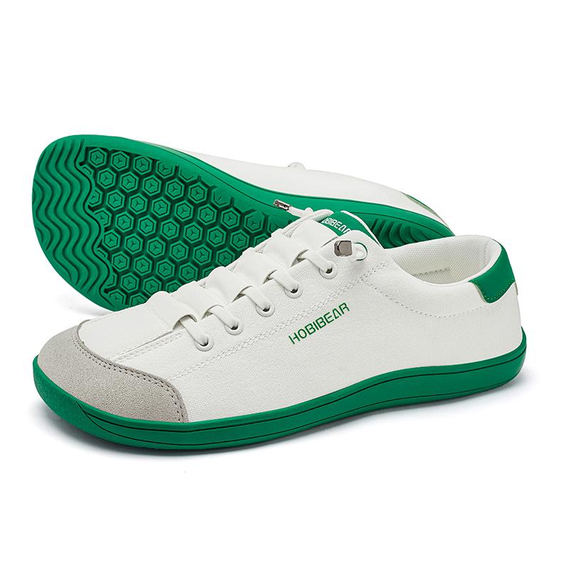 HOBIBEAR Women's Minimalist Canvas Wide Width Slip-on Shoes