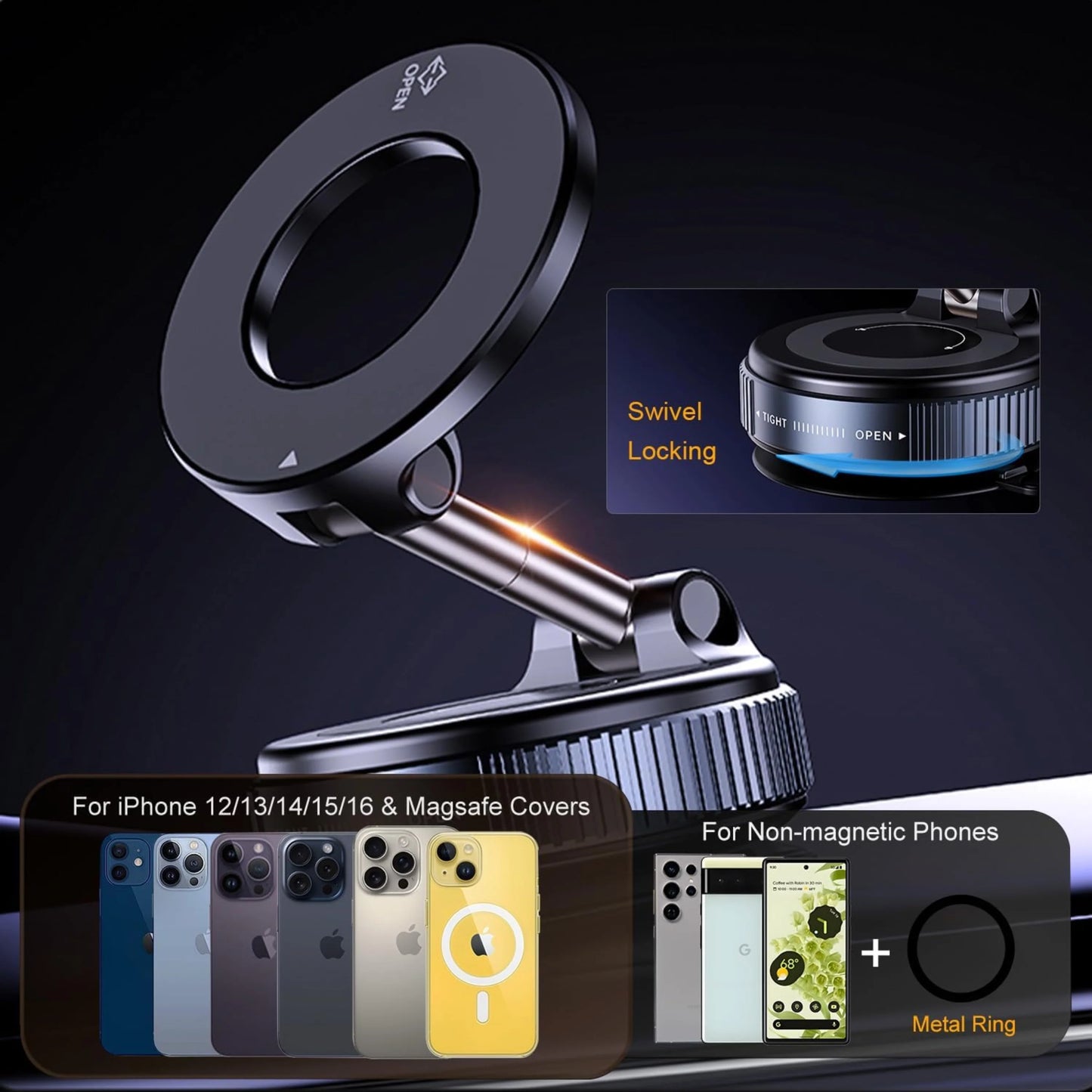 OwenGrid 360° Magnetic Bracket