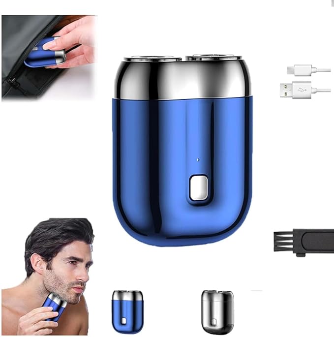 OwenGrid New Model Mini Dual-Head Electric Shaver
