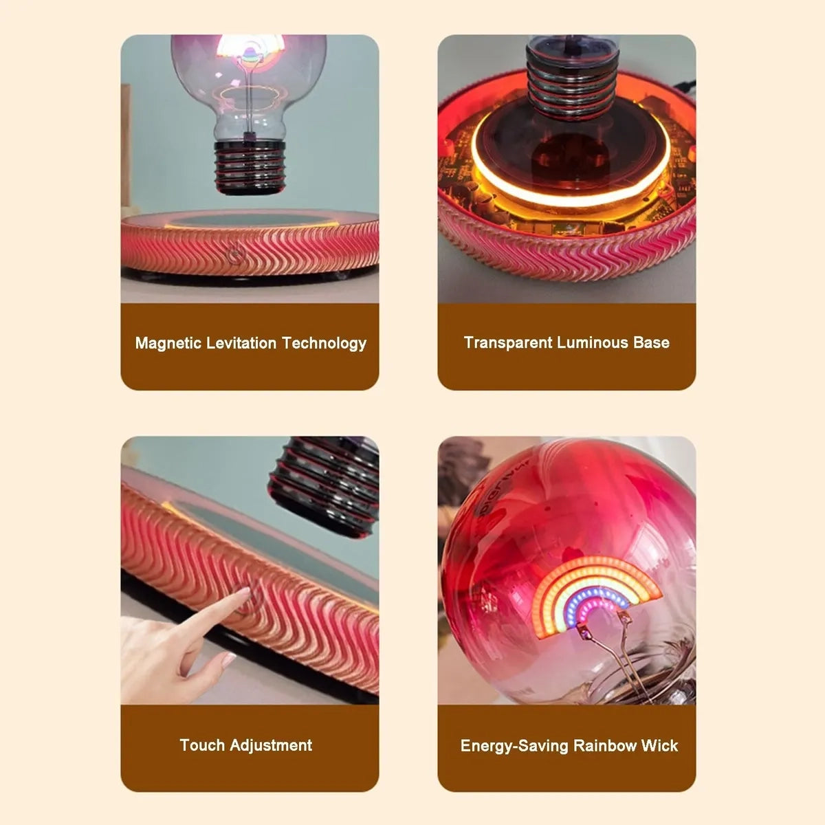 OwenGrid Floating Bulb Lamp
