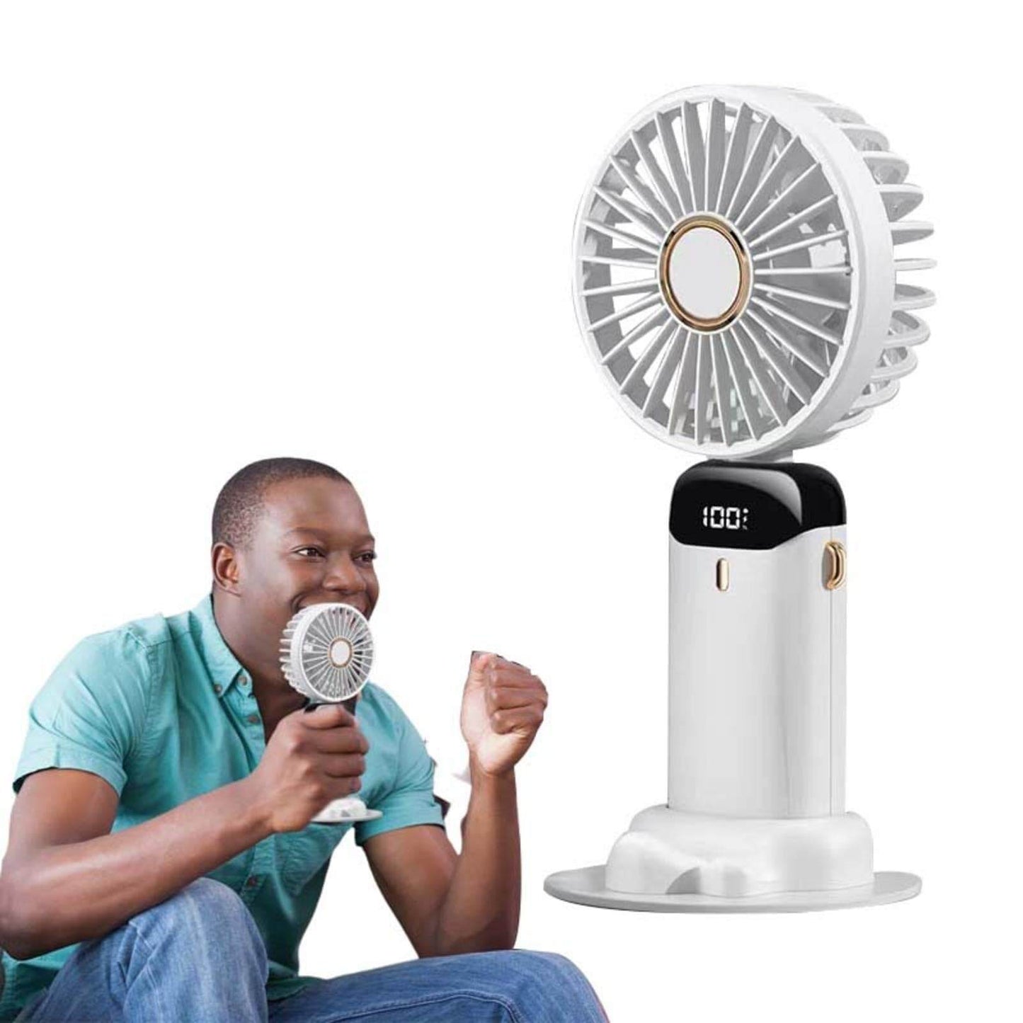 OwenGrid N15 Portable Fan Rechargeable