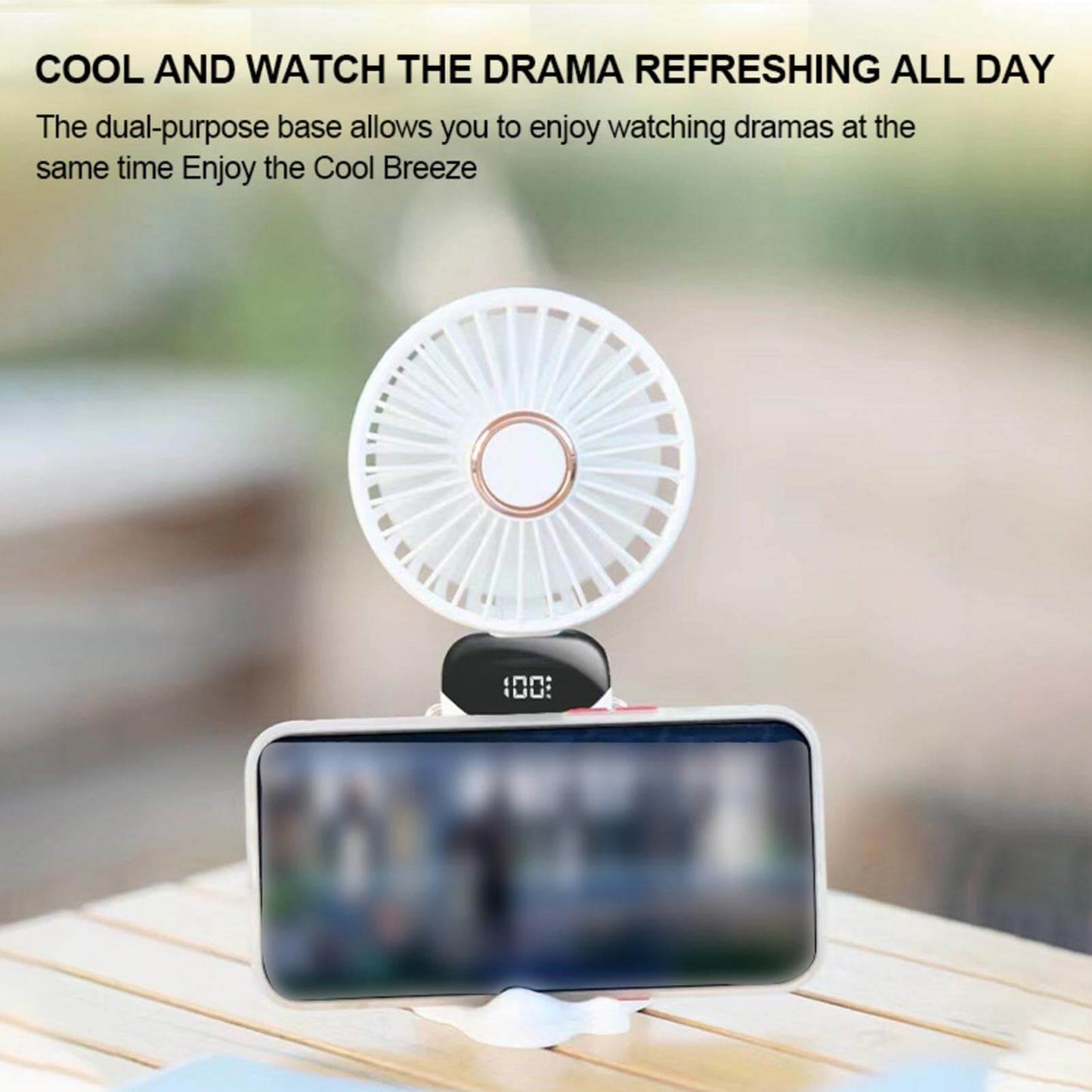 OwenGrid N15 Portable Fan Rechargeable