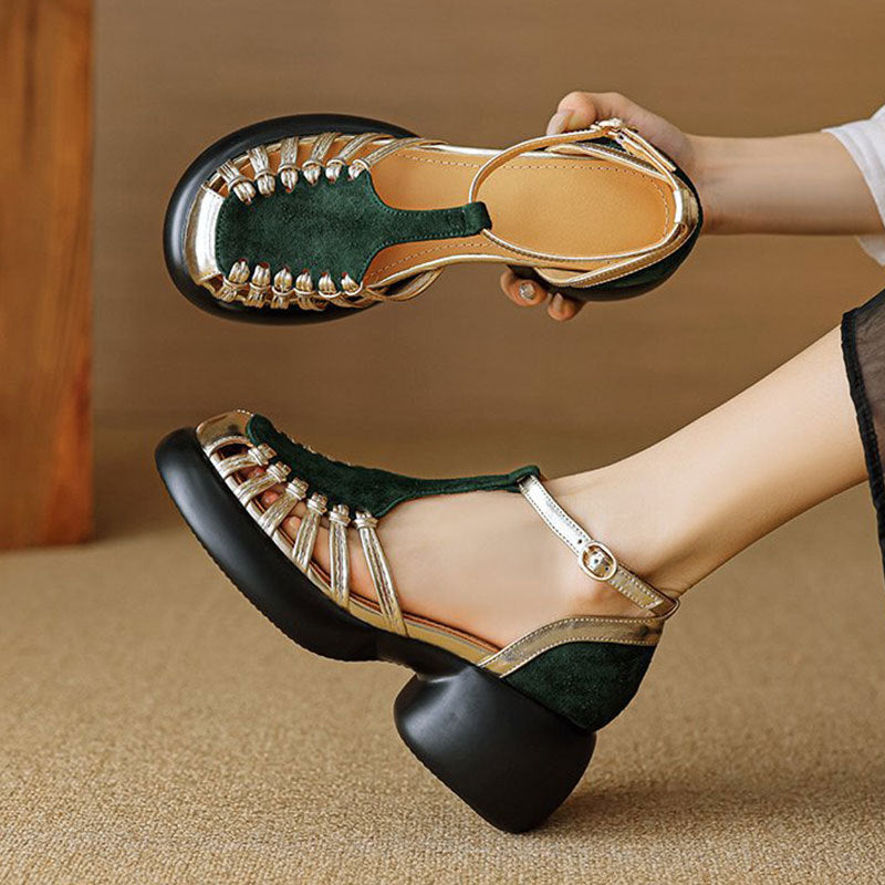 Women's Platform Hollow High Heel Sandals
