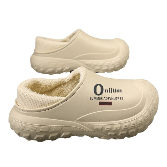 OwenGrid Men's Soft Heel Non-slip Indoor & Outdoor Closed-toe Sandals