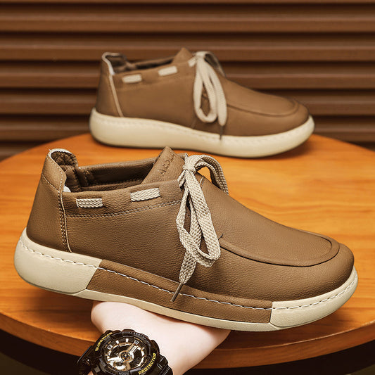 OwenGrid Men's Spring Non-Slip Casual Slip-On Loafers