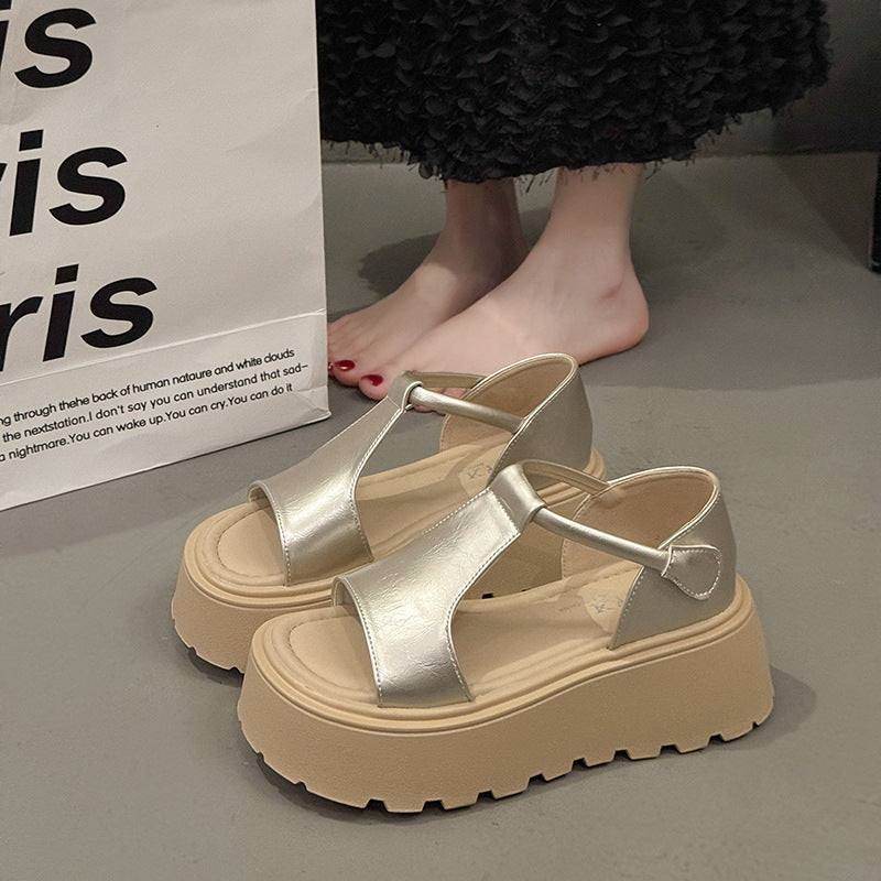 Women's Elegant Open Toe Platform Sandals