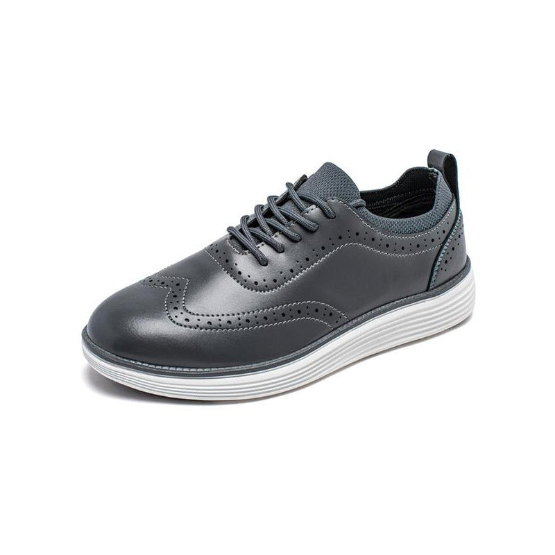 Men's Leather Comfortable Casual Sneaker
