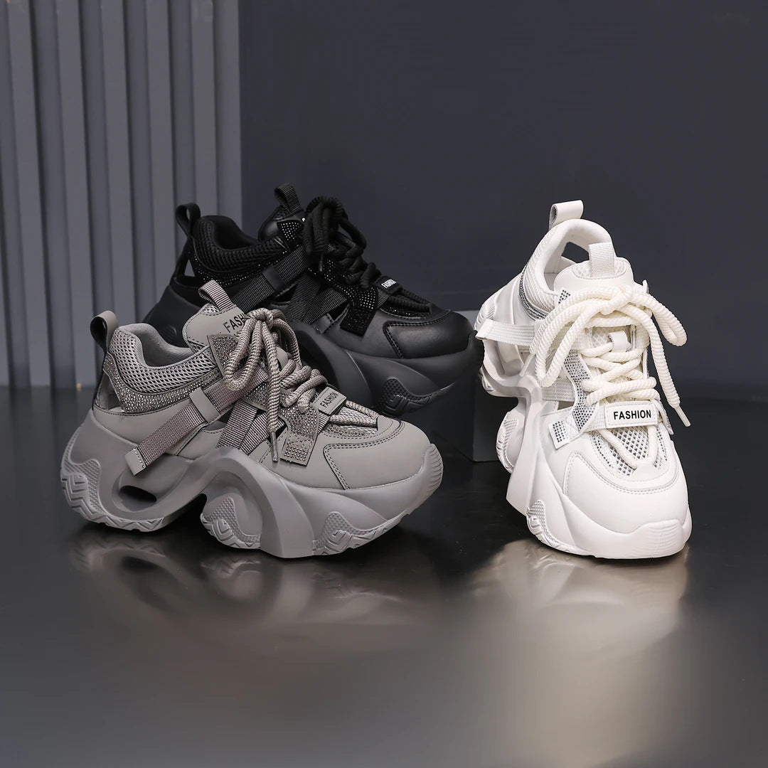 Women Ultra-light Breathable Thick-soled Shoes