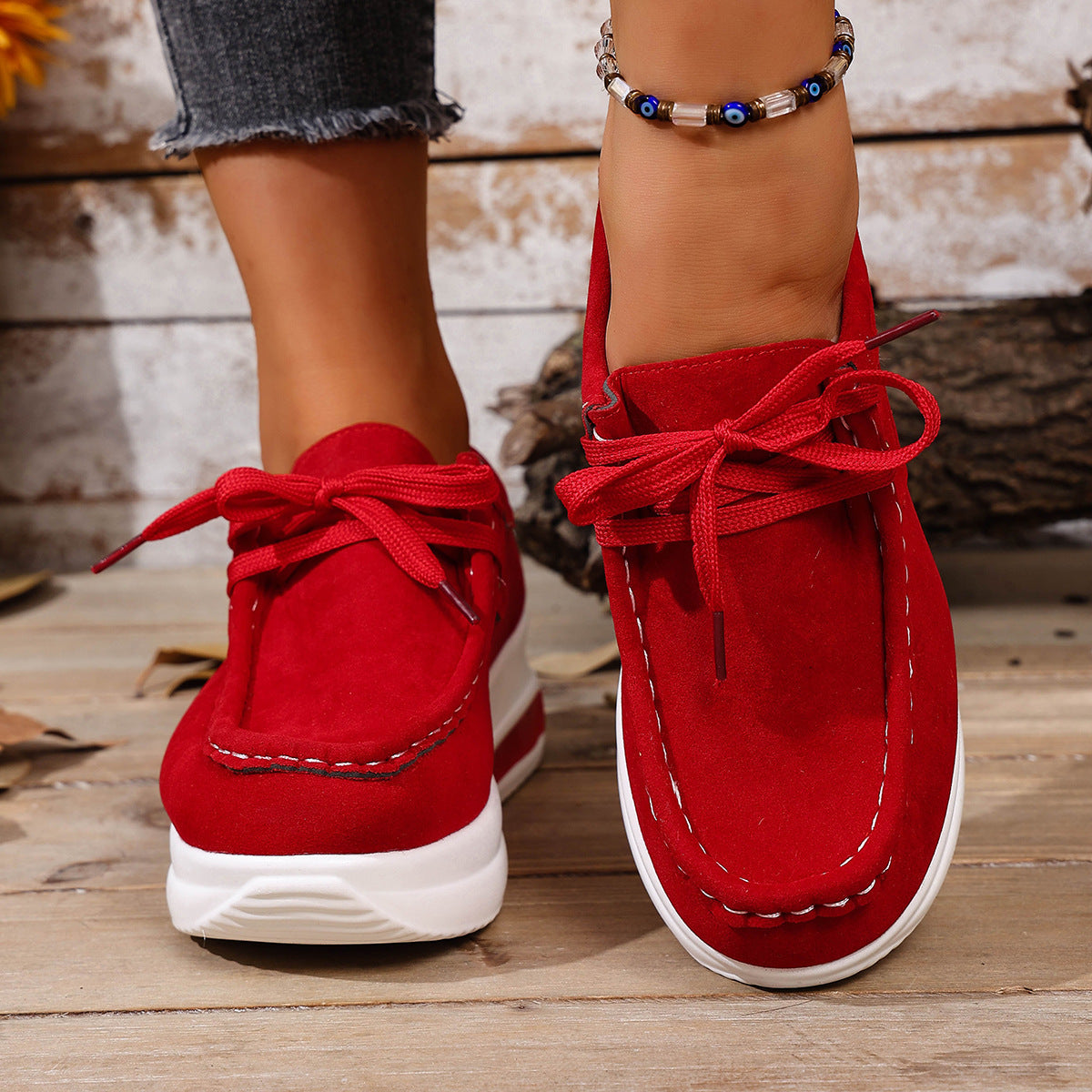 Women's Casual Low-Top Non-Slip Lightweight Sneakers