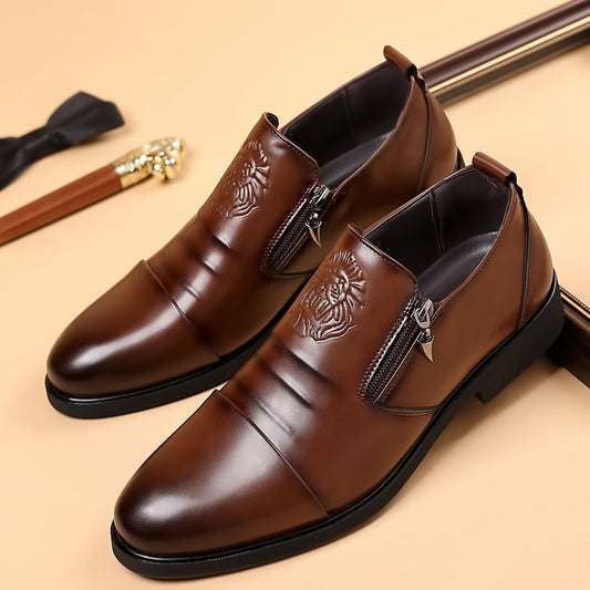 OwenGrid Men's New High Top Fashionable Business Casual Shoes