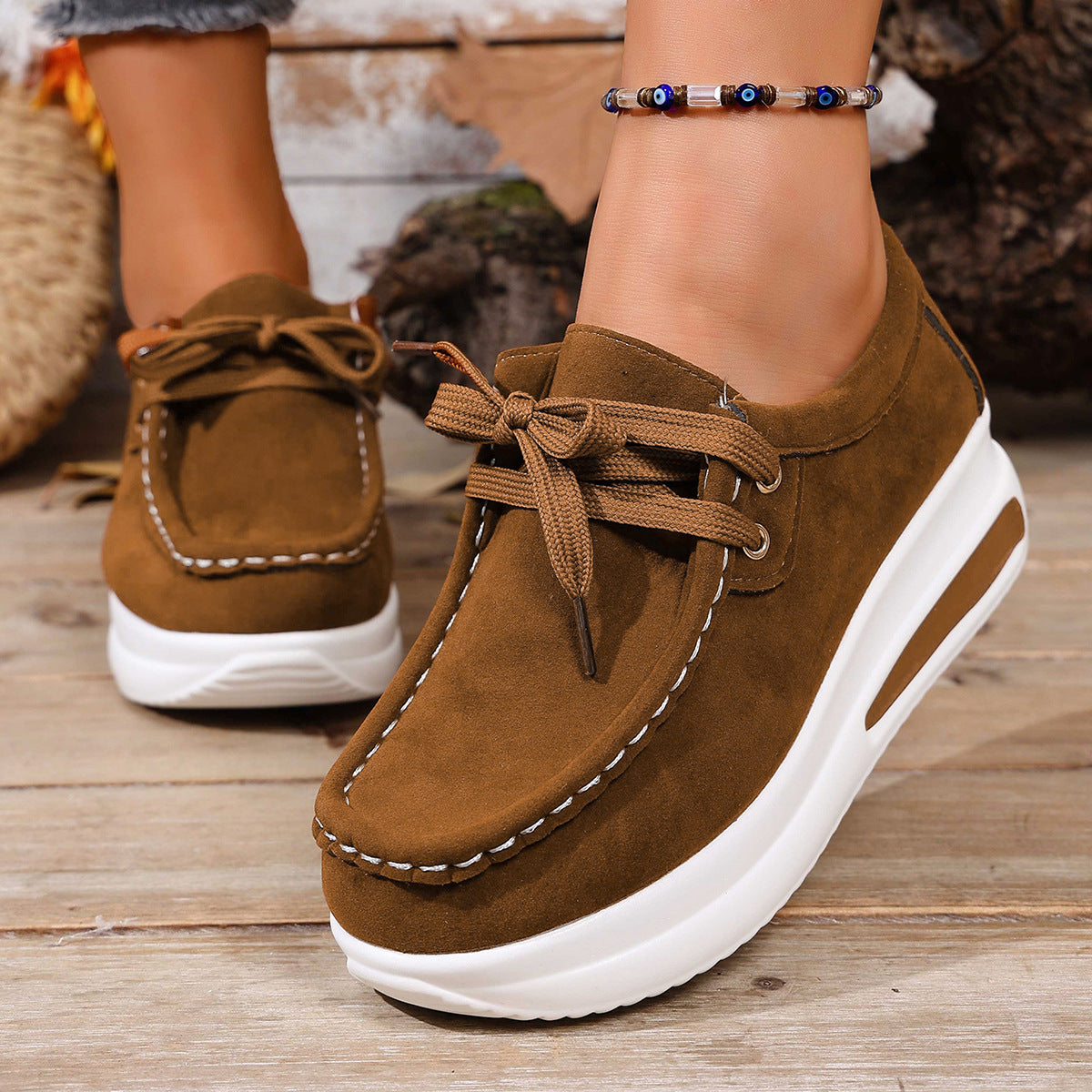 Women's Casual Low-Top Non-Slip Lightweight Sneakers