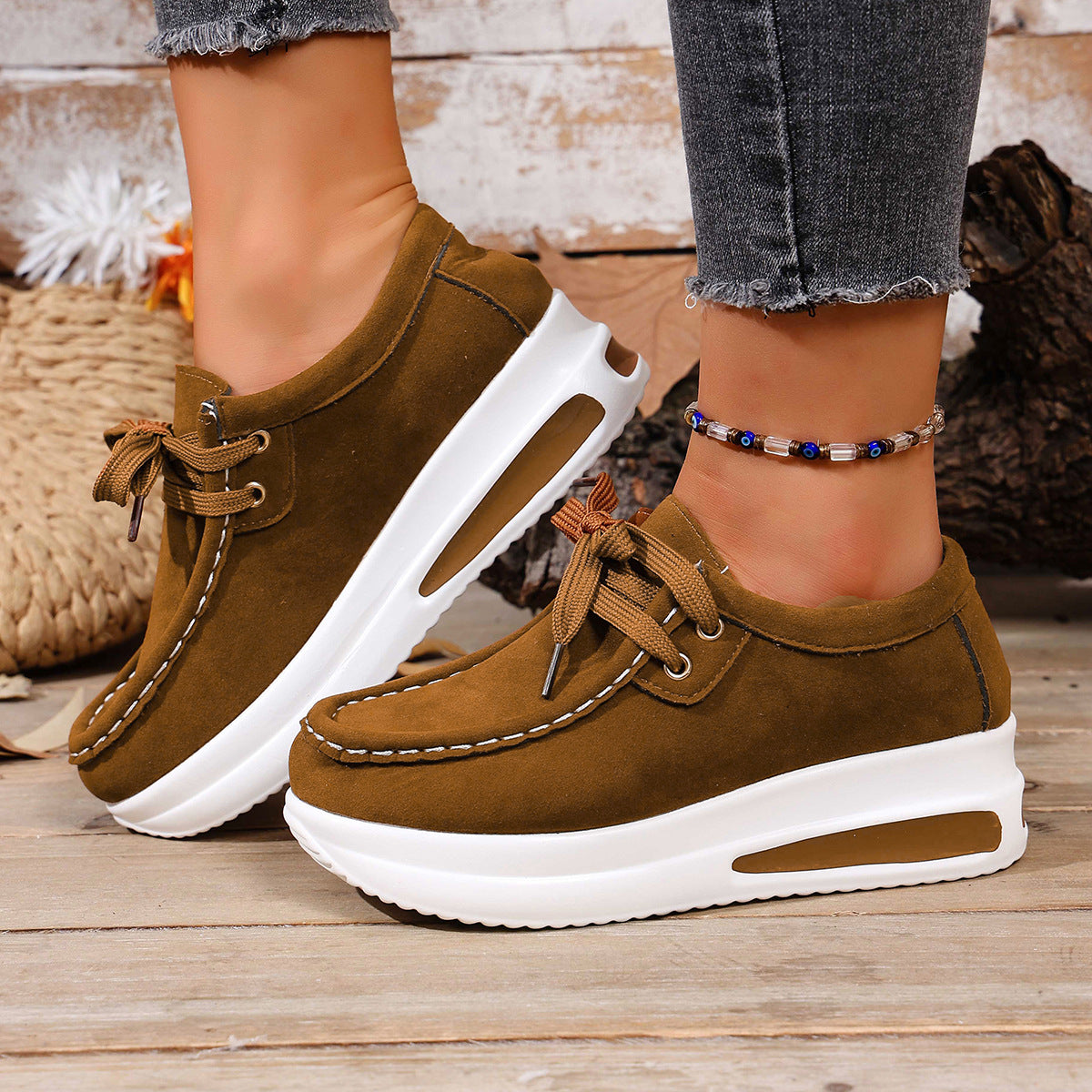 Women's Casual Low-Top Non-Slip Lightweight Sneakers