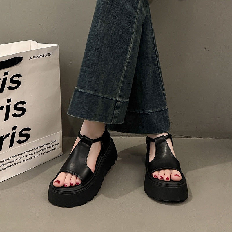 Women's Elegant Open Toe Platform Sandals