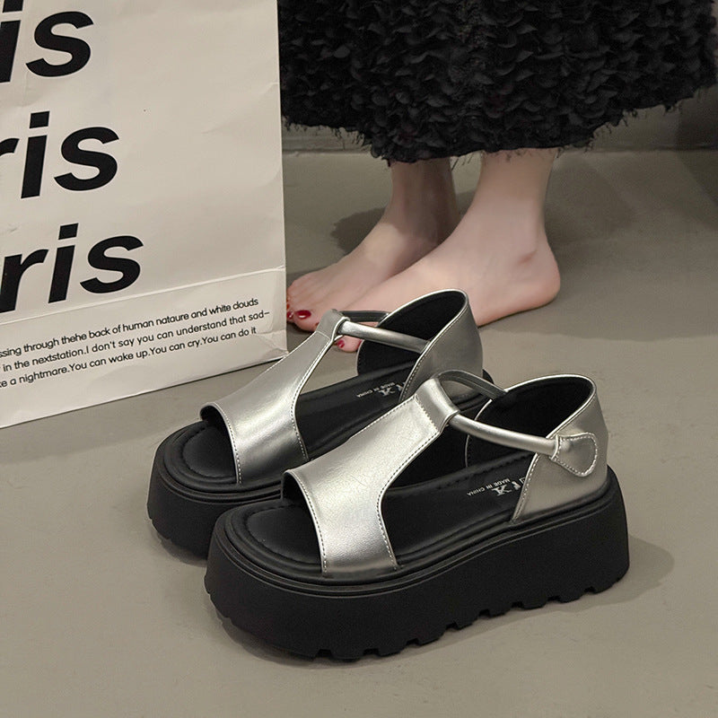Women's Elegant Open Toe Platform Sandals