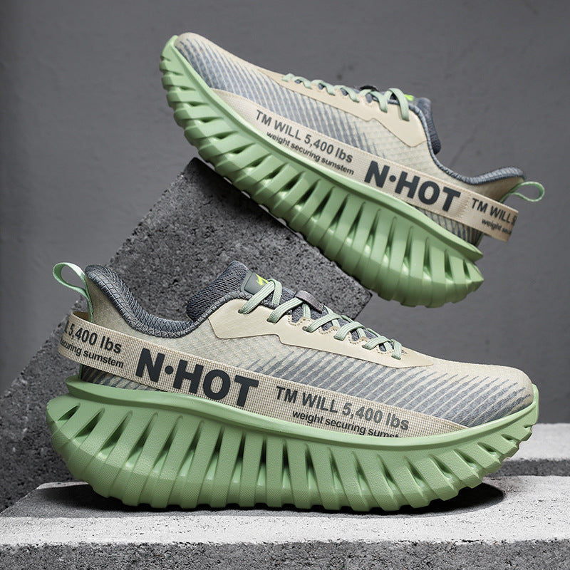 Unisex Trendy Thick-soled Outdoor Sports Running Sneakers
