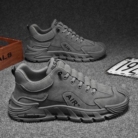 OwenGrid Men's Non-slip Suede Sports Casual Shoes