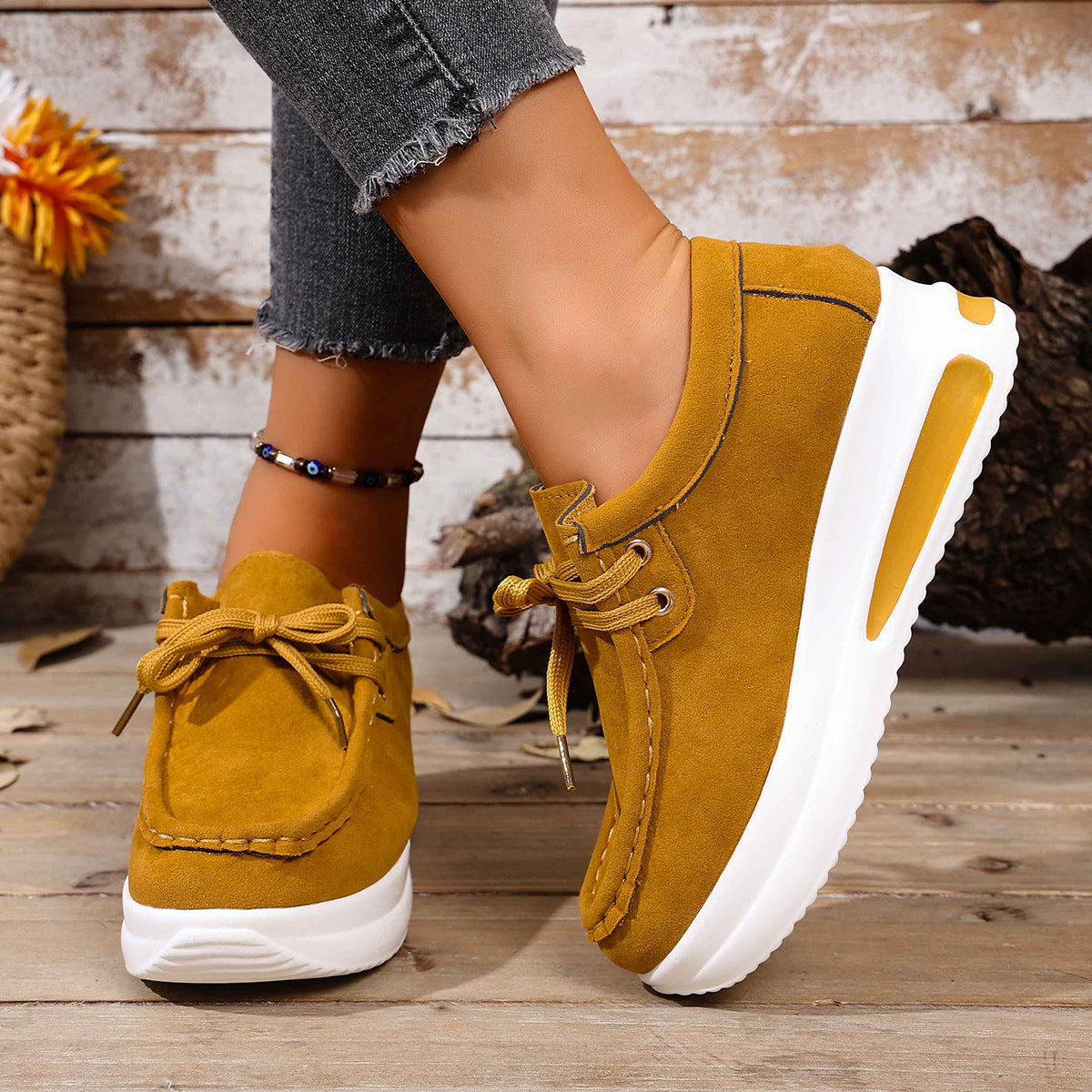 Women's Casual Low-Top Non-Slip Lightweight Sneakers