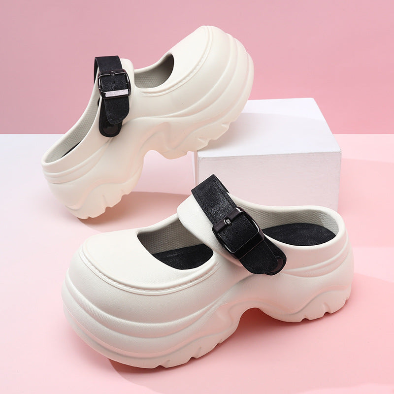 OwenGrid Women's Soft Lightweight Thick Sole Sandals