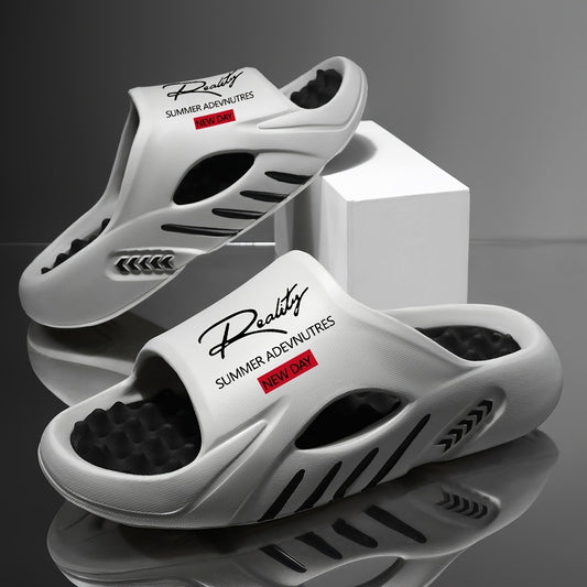 Men's Soft Sole Massage Insole Trendy Slippers