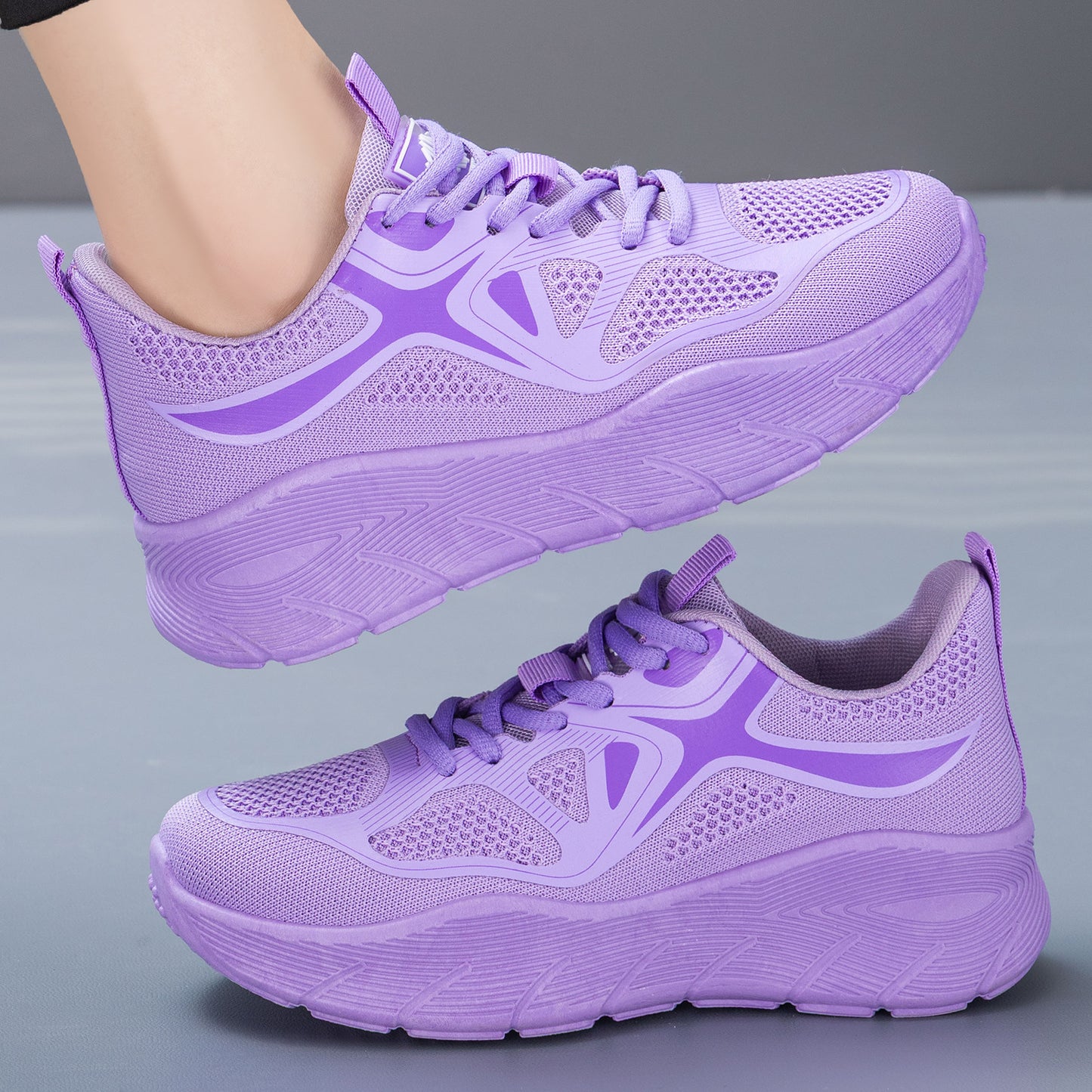 Women's Flyknit Versatile Lightweight Breathable Walking Shoes