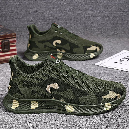 OwenGrid Outdoor Camouflage Regular Fur Lining Casual Sneakers