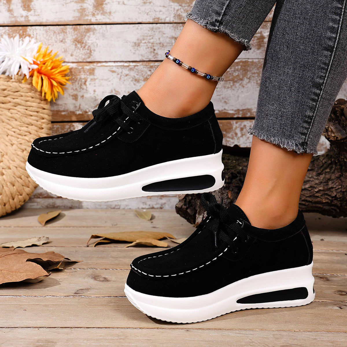 Women's Casual Low-Top Non-Slip Lightweight Sneakers
