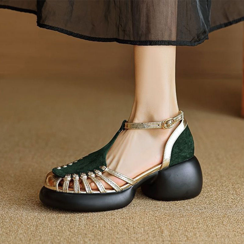 Women's Platform Hollow High Heel Sandals