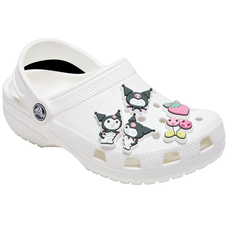 OwenGrid Sanrio Kuromi 5 Pack Sandals Decoration