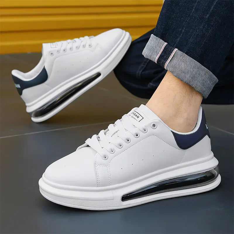 Men's Fashion Patchwork Lace Up Air-Cushion Shoes