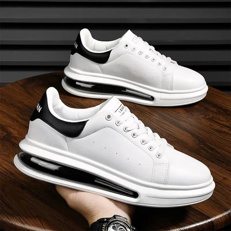 Men's Fashion Patchwork Lace Up Air-Cushion Shoes