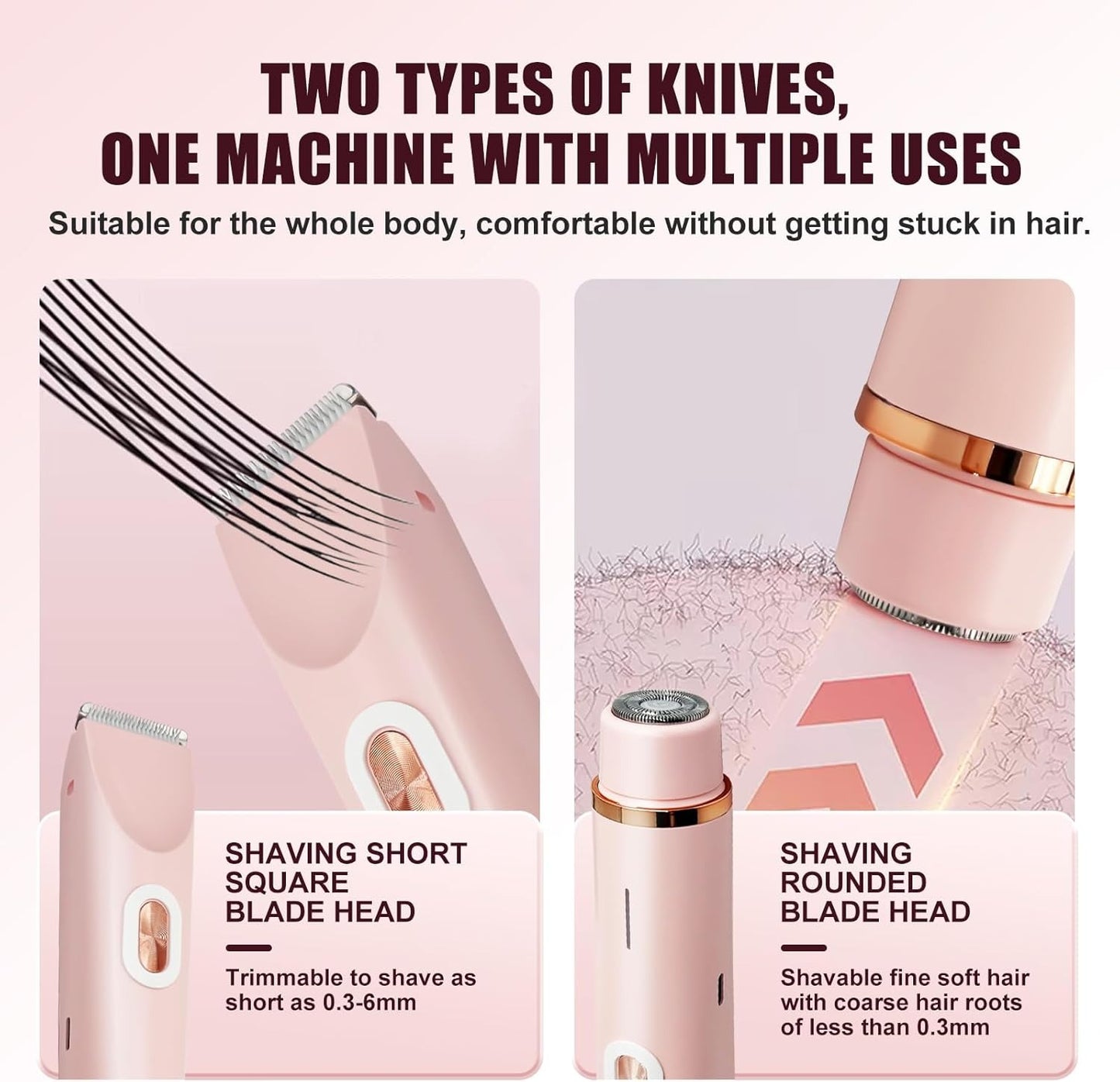 OwenGrid 2-in-1 Dual-Head Cordless Electric Shave