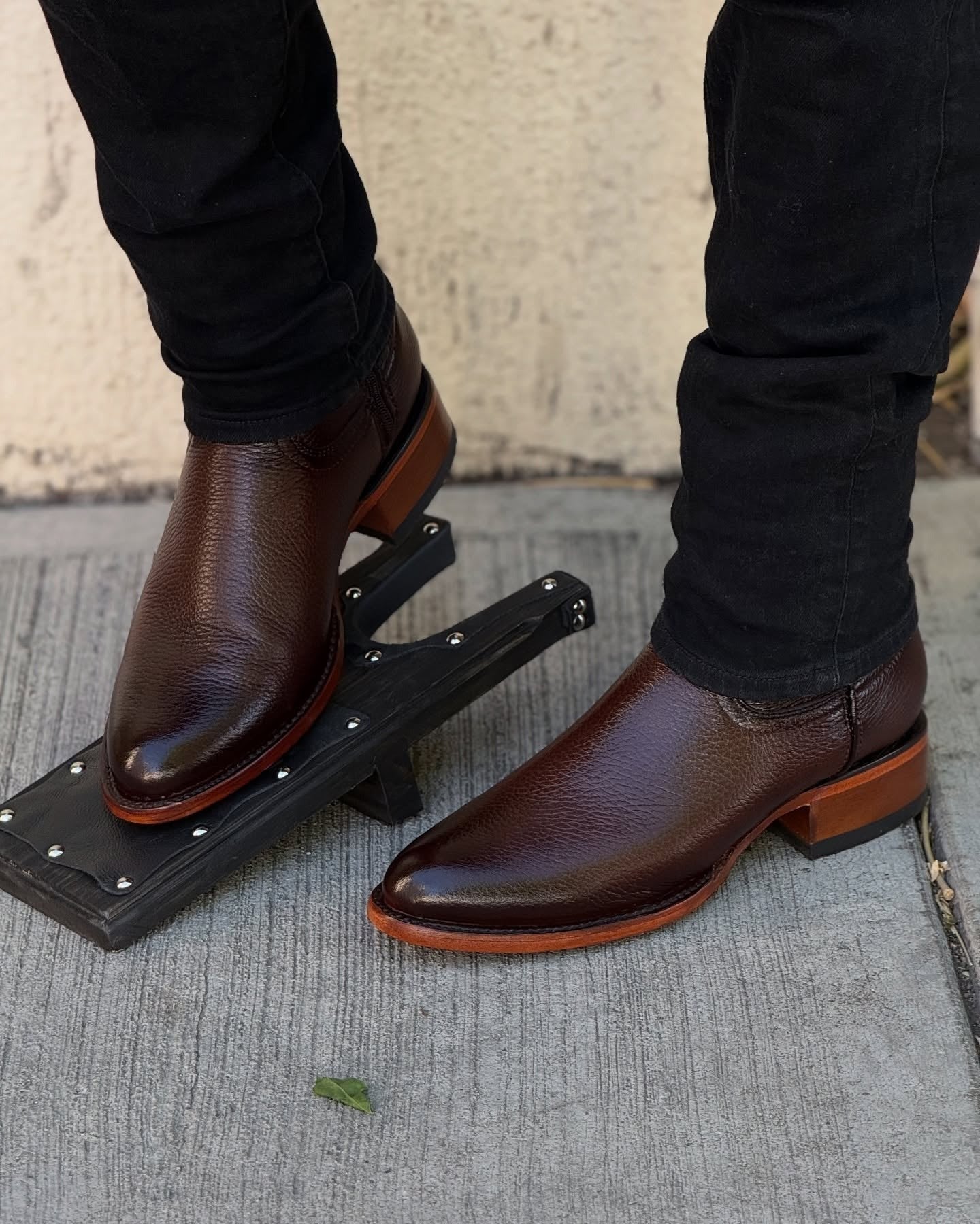 Men's Venado Deerskin Leather Ankle Boots
