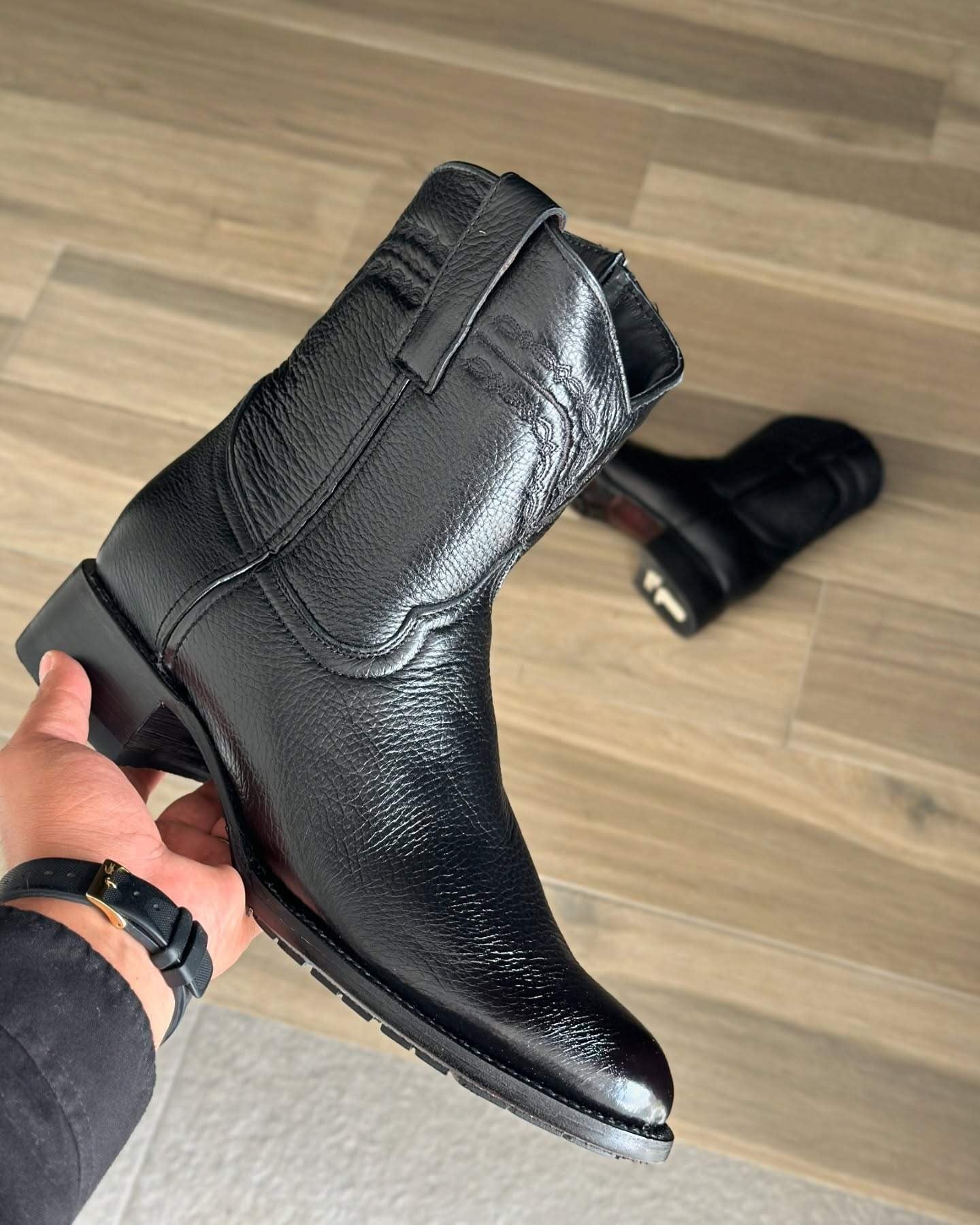 Men's Venado Deerskin Leather Ankle Boots
