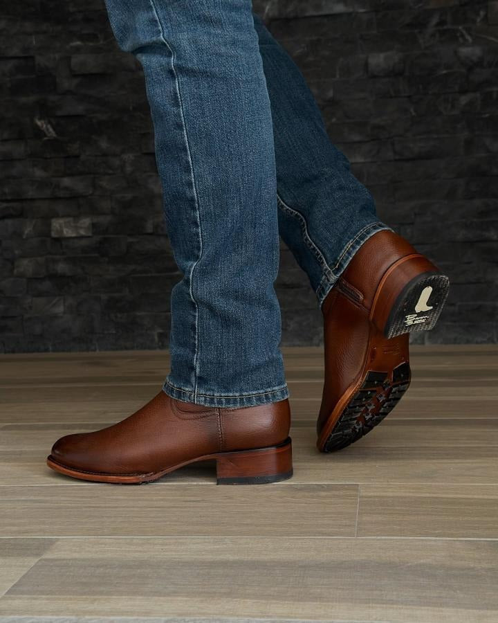 Men's Venado Deerskin Leather Ankle Boots