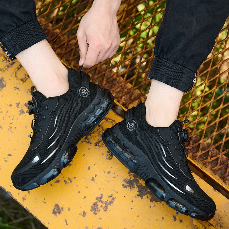 Men's Steel-toe Lightweight Puncture-resistant Work Shoes
