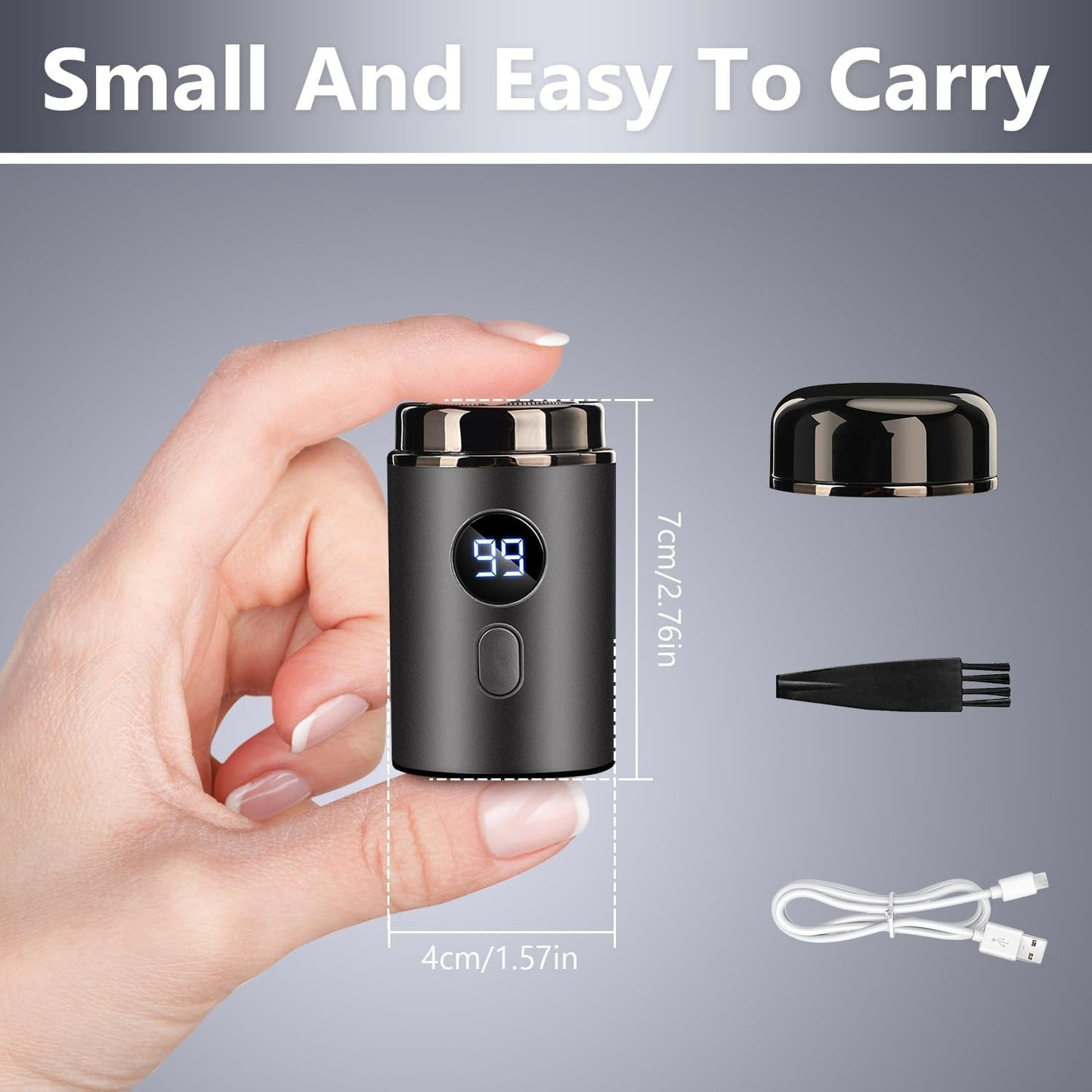 OwenGrid Unisex Mini Portable Electric Shave