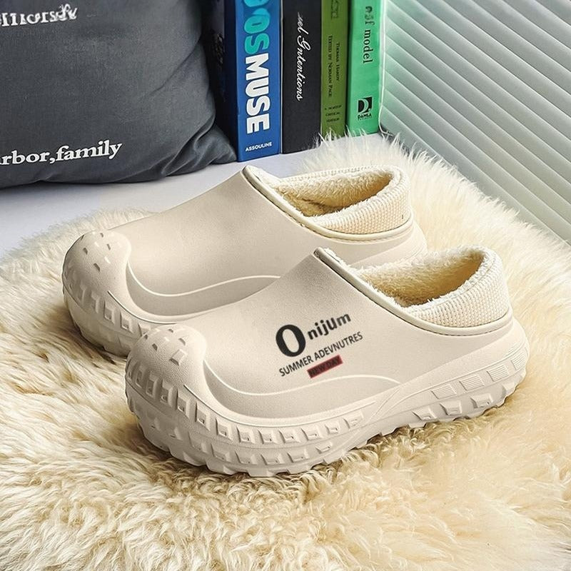 OwenGrid Men's Soft Heel Non-slip Indoor & Outdoor Closed-toe Sandals