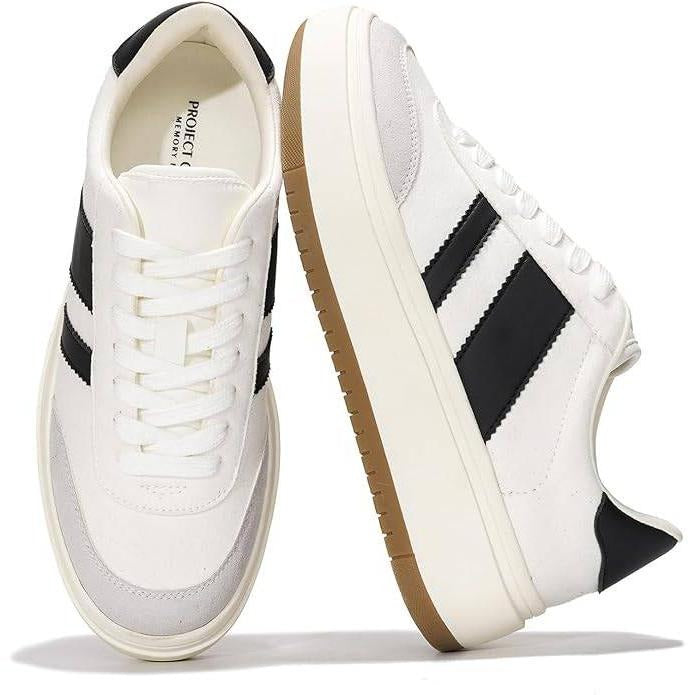 Women's Non-Slip Lightweight Lace-up Sneakers