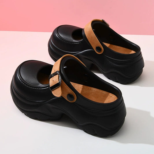 OwenGrid Women's Soft Lightweight Thick Sole Sandals