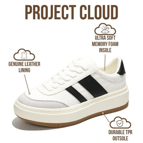 Women's Non-Slip Lightweight Lace-up Sneakers