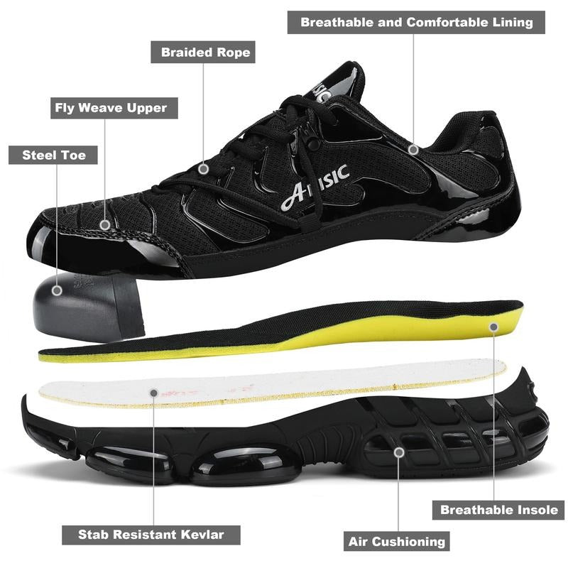 Men's PunctureProof Comfort Work Shoes