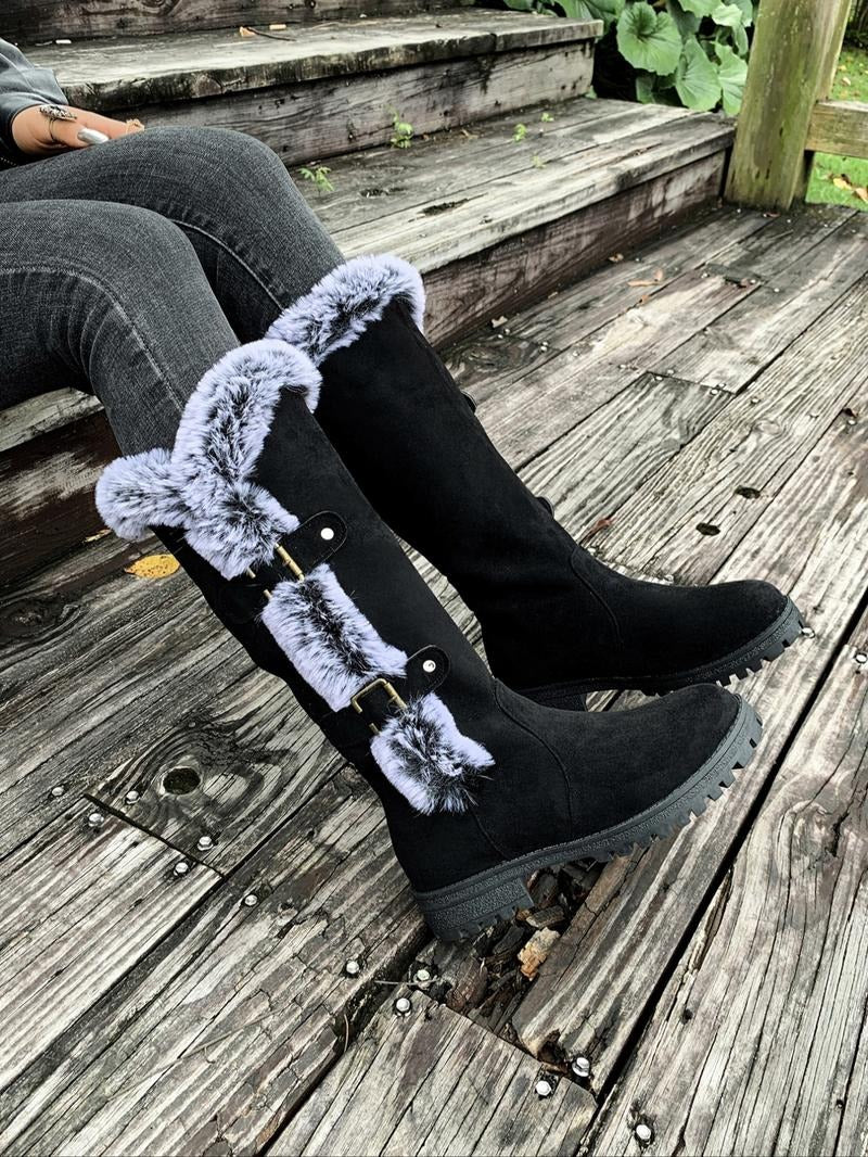 Women's Fuzzy Winter Warm Boots