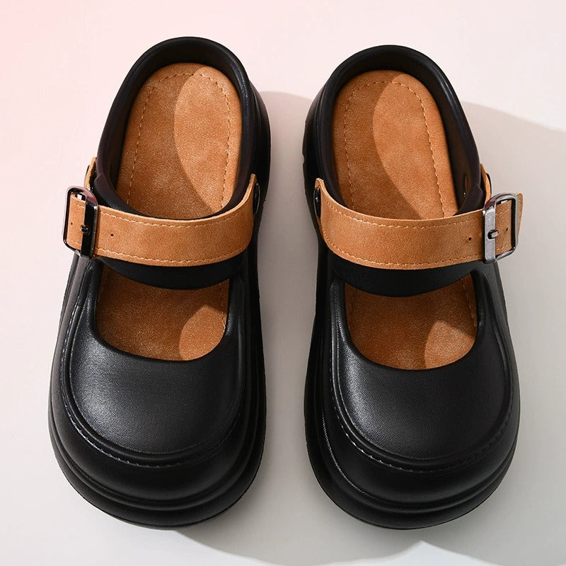 OwenGrid Women's Soft Lightweight Thick Sole Sandals