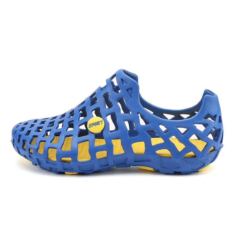 OwenGrid Summer Hollow Breathable Slip-On Sandals