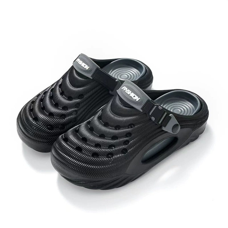 OwenGrid Mens Non-Slip Waterproof Thick-Soled Beach Shoes