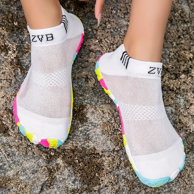 OwenGrid Women's Elastic Non-slip Rubber Water Shoes