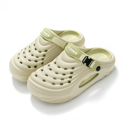 OwenGrid Mens Non-Slip Waterproof Thick-Soled Beach Shoes