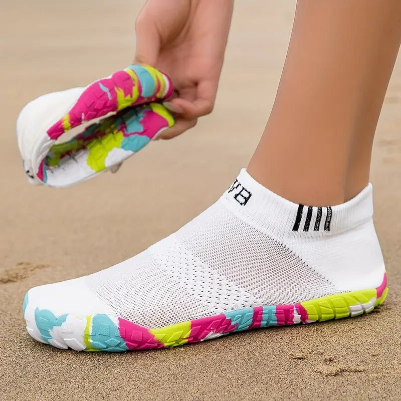 OwenGrid Women's Elastic Non-slip Rubber Water Shoes
