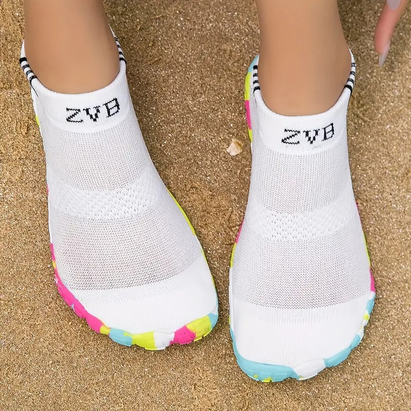 OwenGrid Women's Elastic Non-slip Rubber Water Shoes