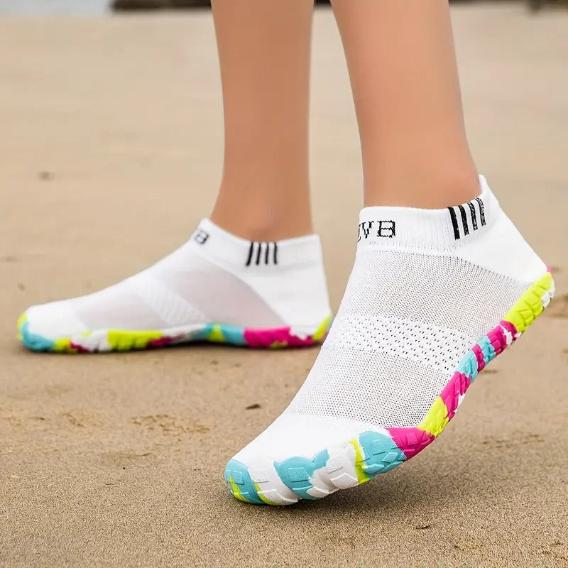 OwenGrid Women's Elastic Non-slip Rubber Water Shoes